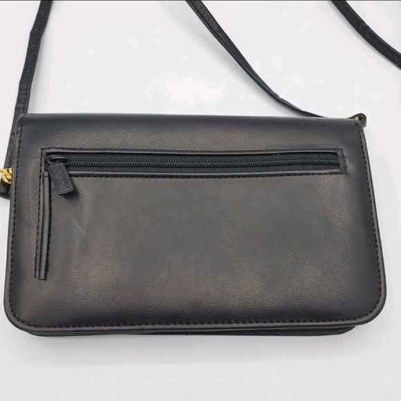 Vintage Buxton Black Crossbody Bag - Picture 2 of 8